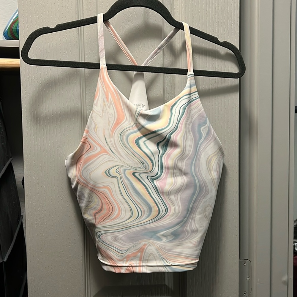 Old Navy Powersoft Light Support Built in Bra. Size Large